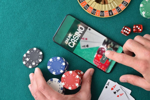 Close-up of a live blackjack table interface on mobile, showing dealer, cards, and bet placement controls
